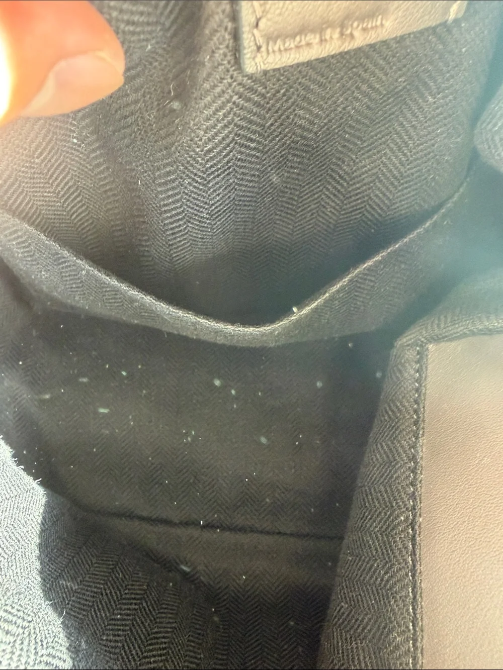 Loewe Gray Puzzle Edge Leather Bumbag with Diagonal Zip